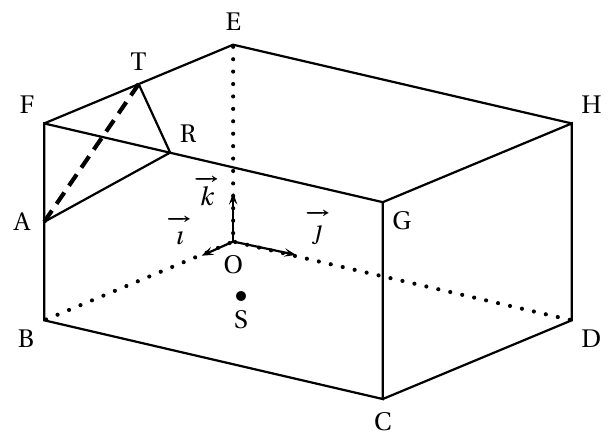 Figure de l'énoncé (Exercice 3) : figure de géométrie.