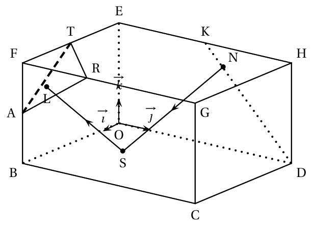 Figure de l'énoncé (Exercice 3) : figure de géométrie.