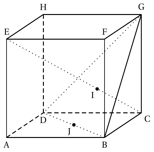 Figure de l'énoncé (Exercice 4) : figure de géométrie.