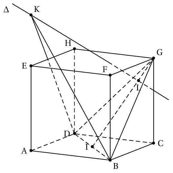 Figure de l'énoncé (Exercice 1) : figure de géométrie.