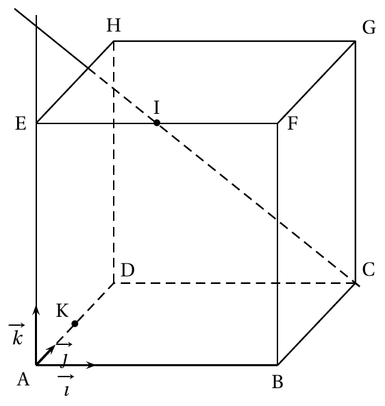 Figure de l'énoncé (Exercice 1) : figure de géométrie.