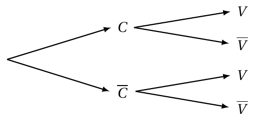 Figure de l'énoncé (Exercice 3) : schéma (arbre ou diagramme).